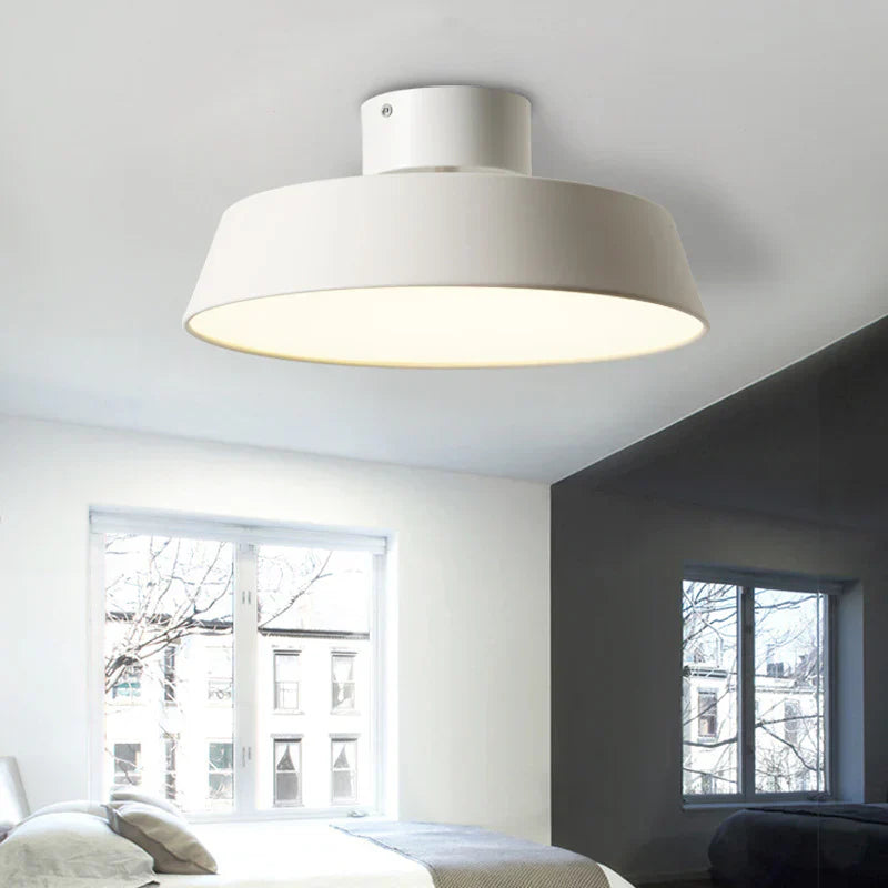 Avenae - Lampada da soffitto LED rotonda in stile nordico minimalista