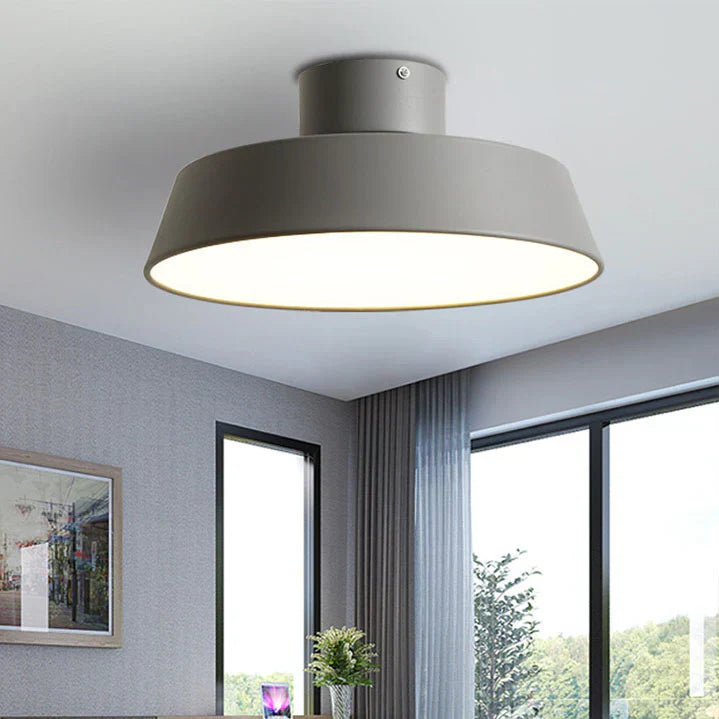 Avenae - Lampada da soffitto LED rotonda in stile nordico minimalista