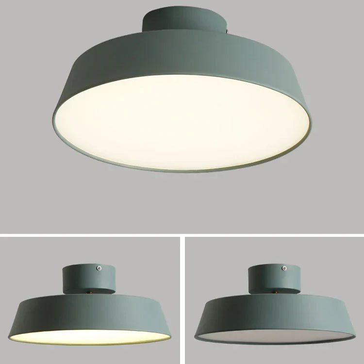 Avenae - Lampada da soffitto LED rotonda in stile nordico minimalista