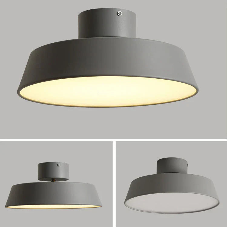 Avenae - Lampada da soffitto LED rotonda in stile nordico minimalista