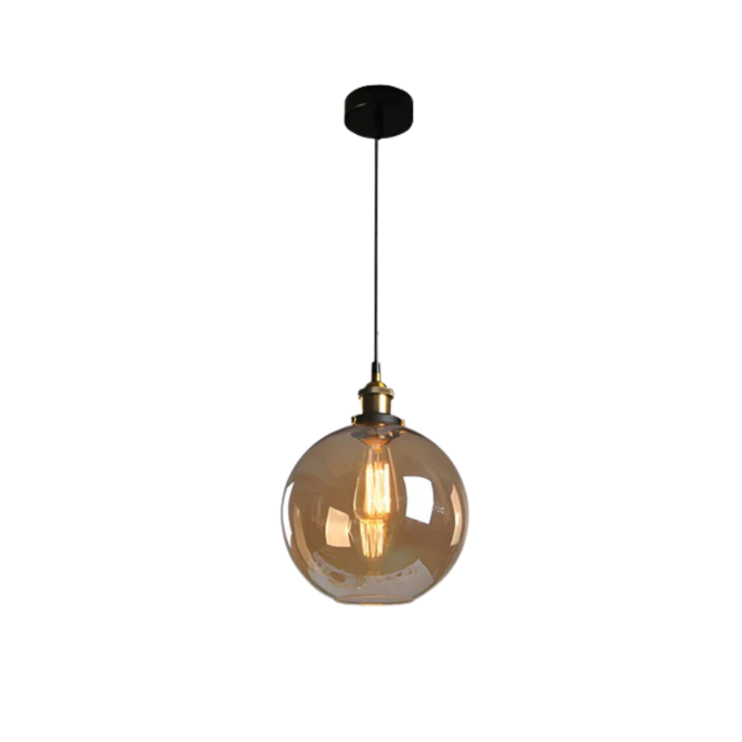 Urban - Elegante Lampada a Sospensione Vintage in Vetro per la Sala da Pranzo