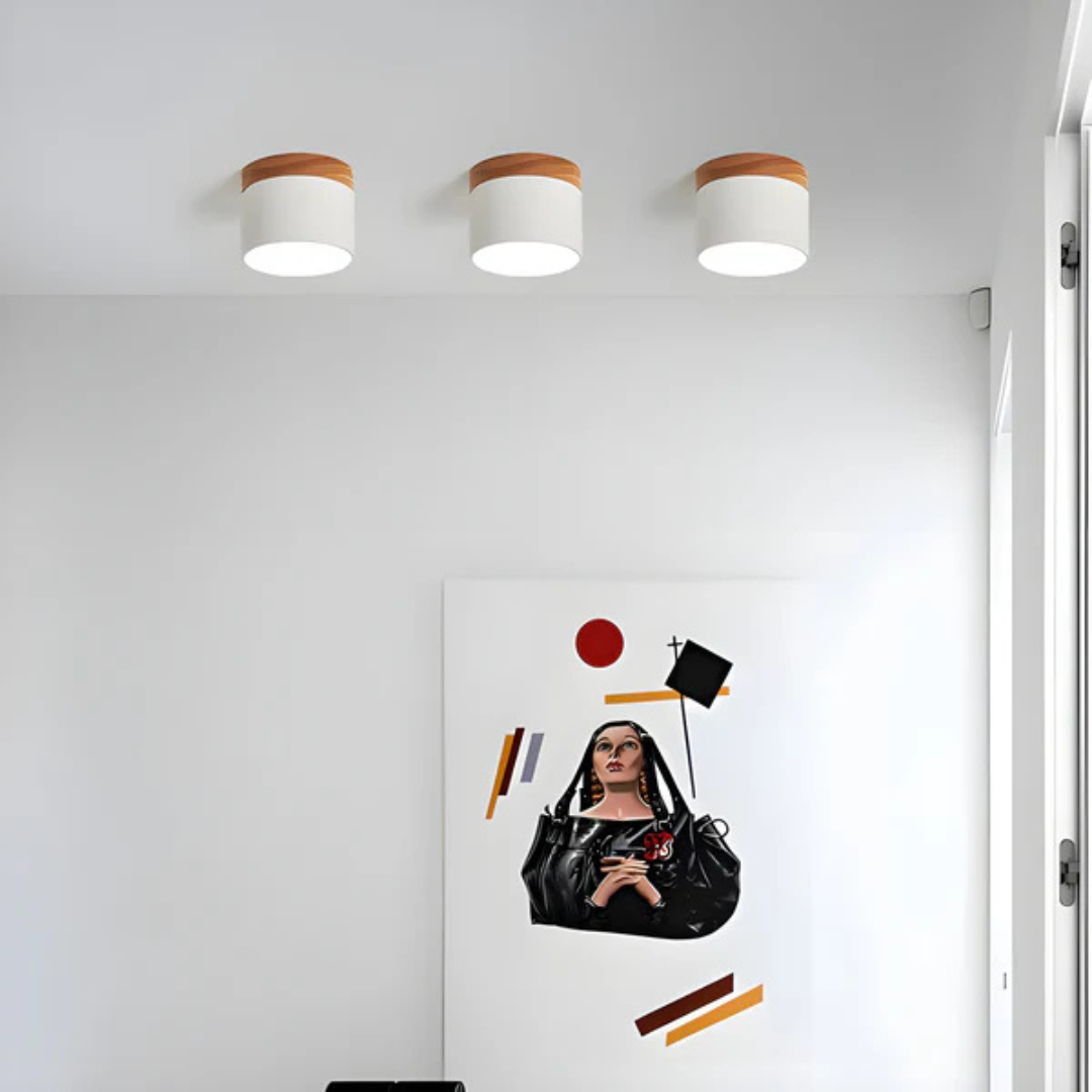 Vesta - Lampada a soffitto LED in stile vintage