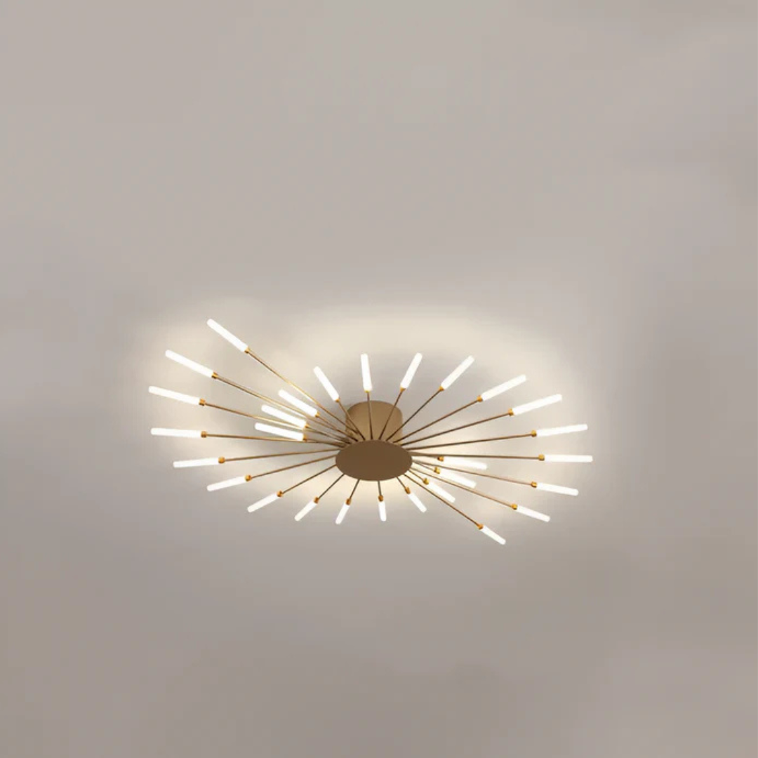 Spiral - Lampada a Soffitto LED di Lusso | Elegante Lampadario per il Soggiorno
