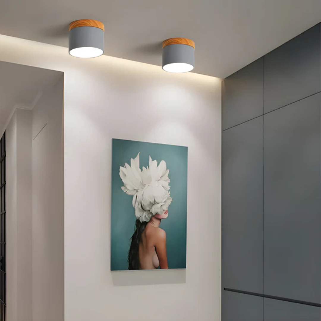 Vesta - Lampada a soffitto LED in stile vintage