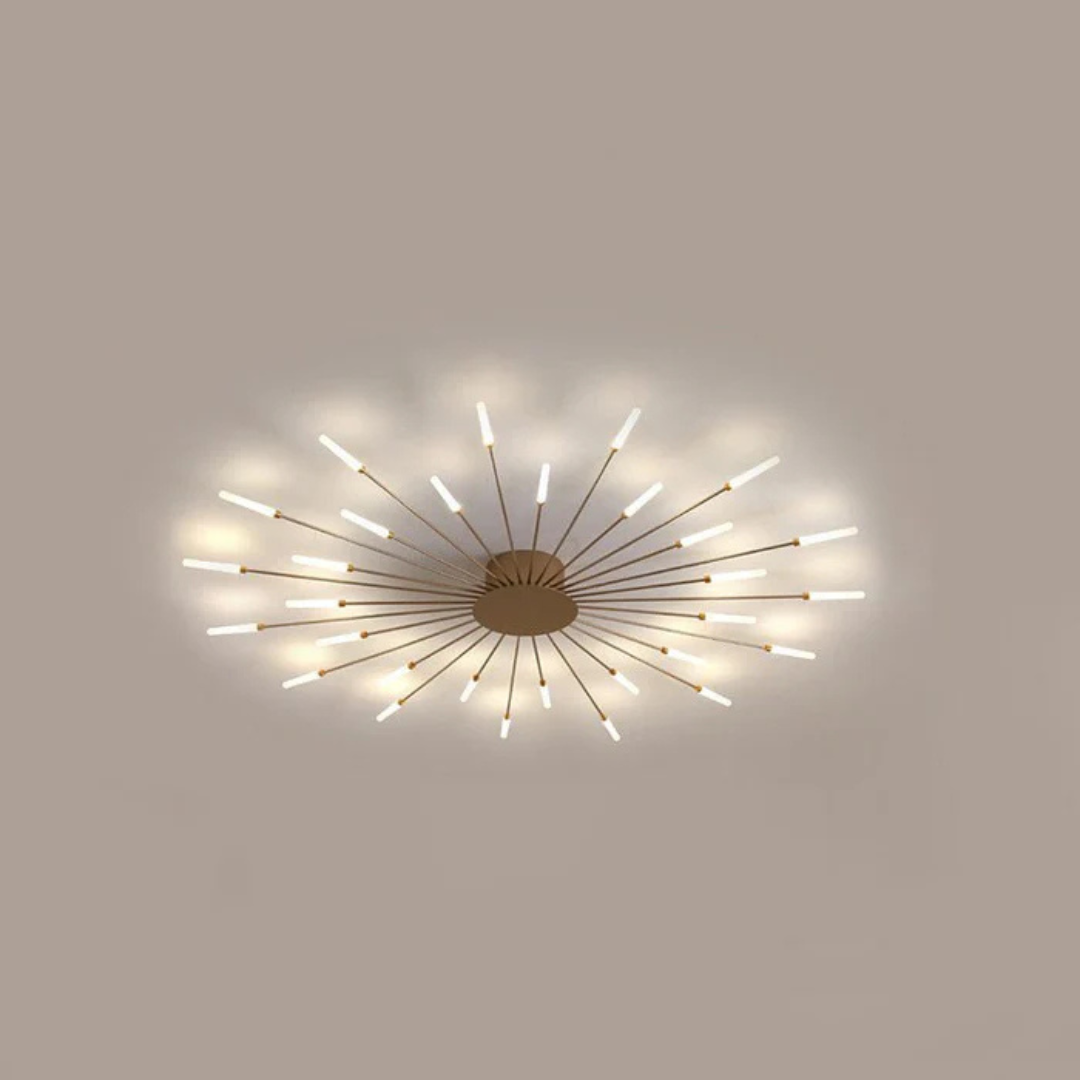 Spiral - Lampada a Soffitto LED di Lusso | Elegante Lampadario per il Soggiorno