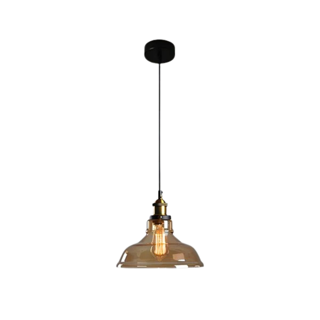 Urban - Elegante Lampada a Sospensione Vintage in Vetro per la Sala da Pranzo
