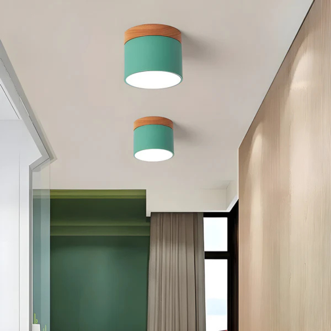 Vesta - Lampada a soffitto LED in stile vintage