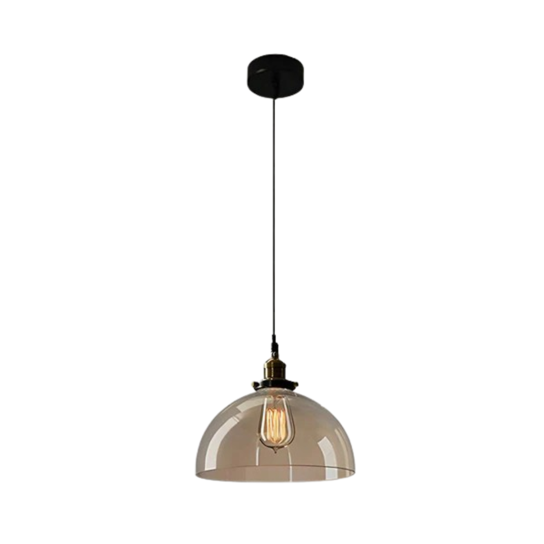 Urban - Elegante Lampada a Sospensione Vintage in Vetro per la Sala da Pranzo