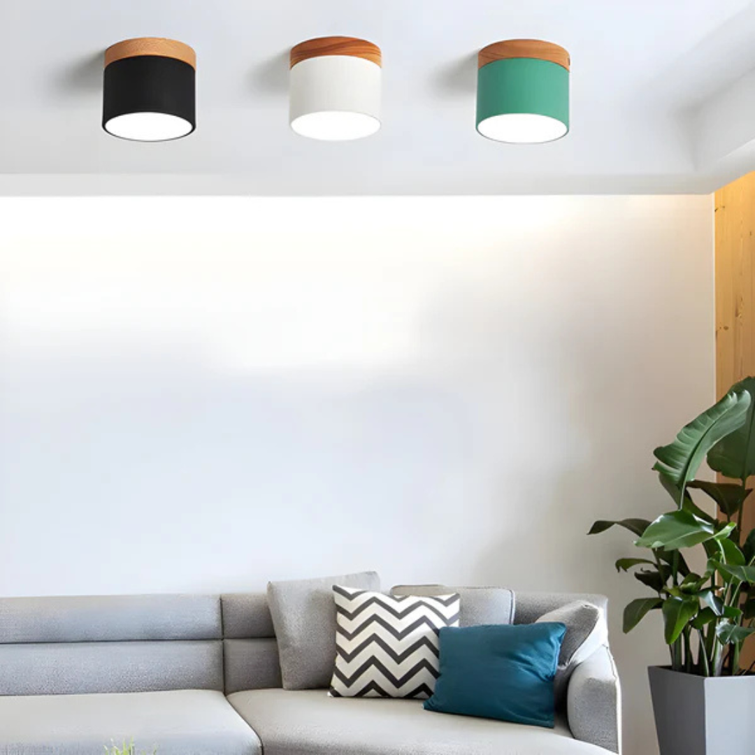 Vesta - Lampada a soffitto LED in stile vintage