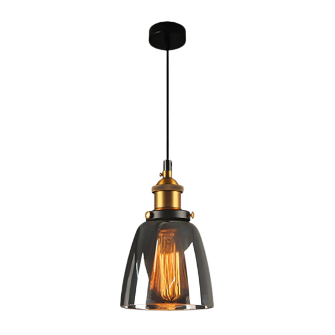 Urban - Elegante Lampada a Sospensione Vintage in Vetro per la Sala da Pranzo