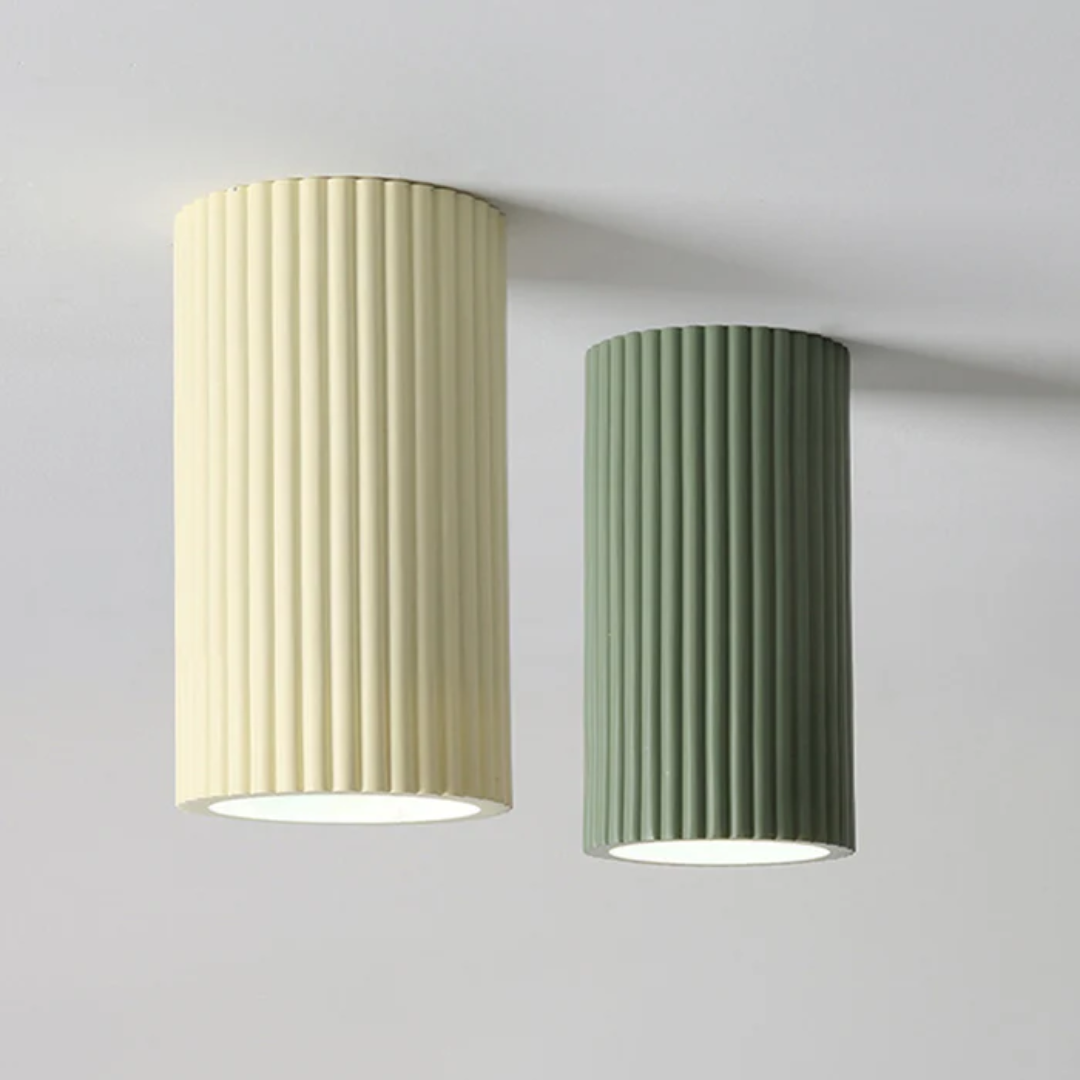 Pynae - Lampada da soffitto minimalista in resina