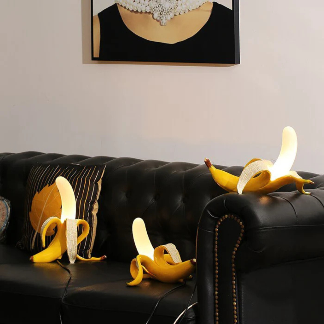 Banana - Lampada da Tavolo LED in Oro