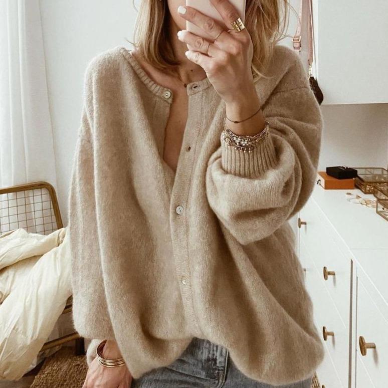 Sorenia | Women's Multi-Functional Cardigan | Brown