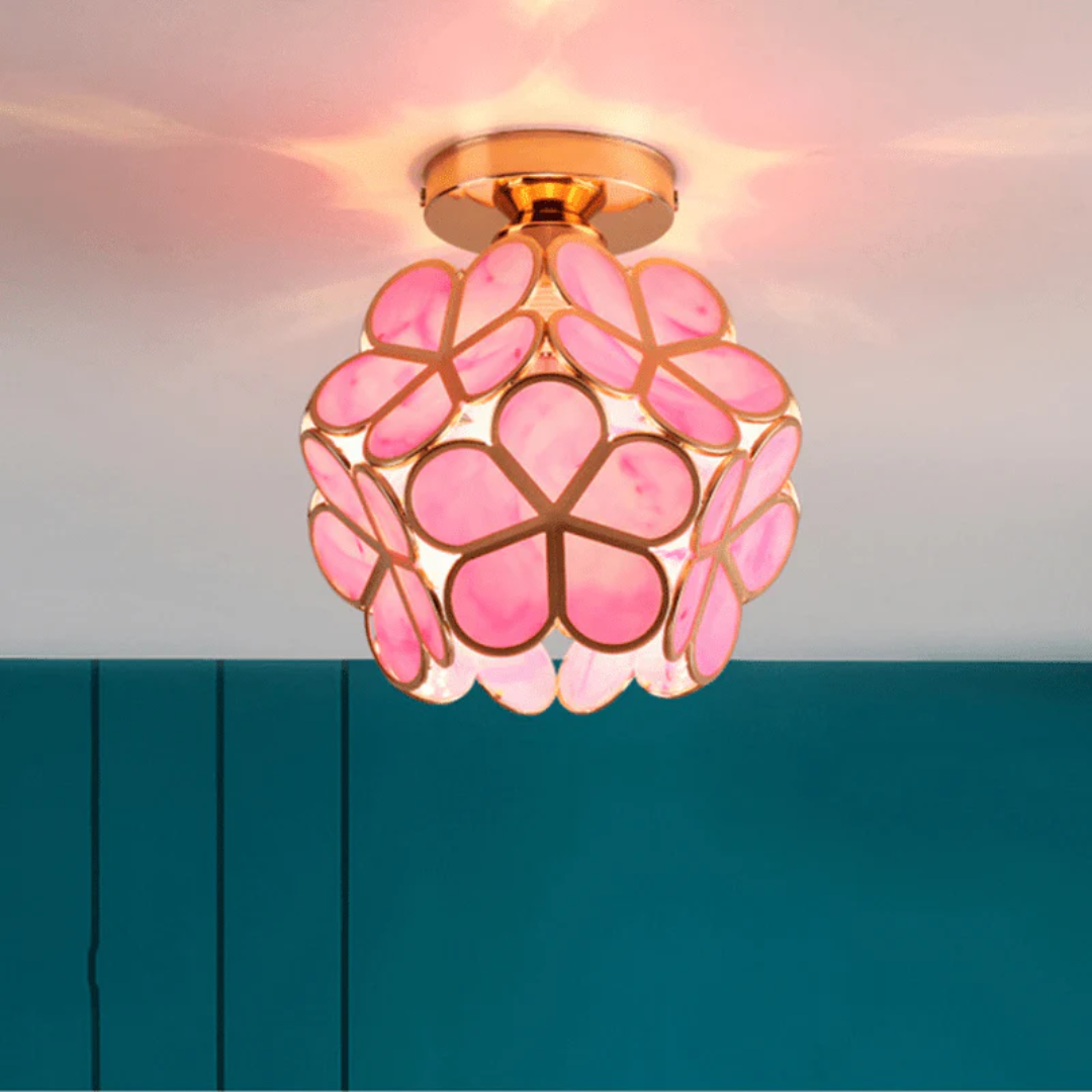 Zyvia - Lampadario di Vetro Elegante