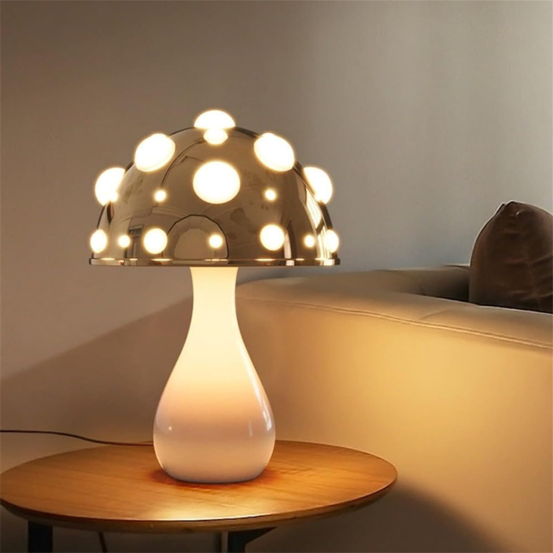 Olia - Lampada da Tavolo LED a Forma di Fungo
