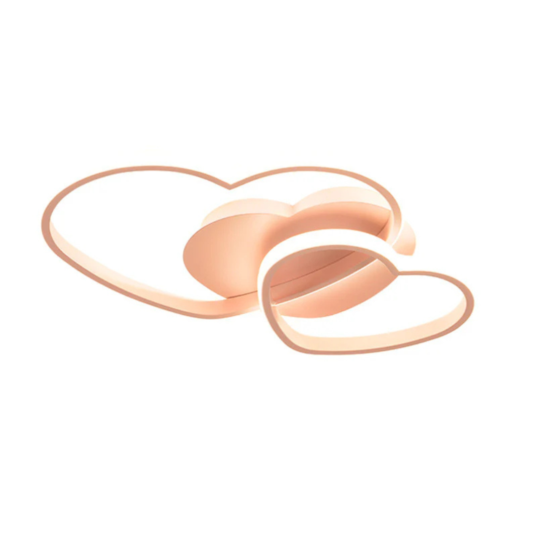 Cuore - Lampada LED da soffitto per stanza dei bambini