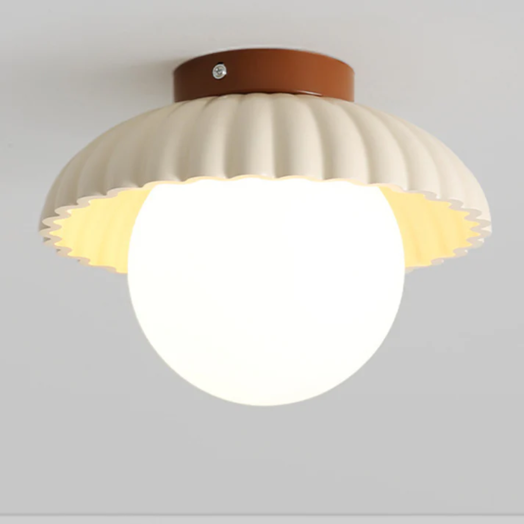 Jiora - Lampada da soffitto in metallo stile industriale