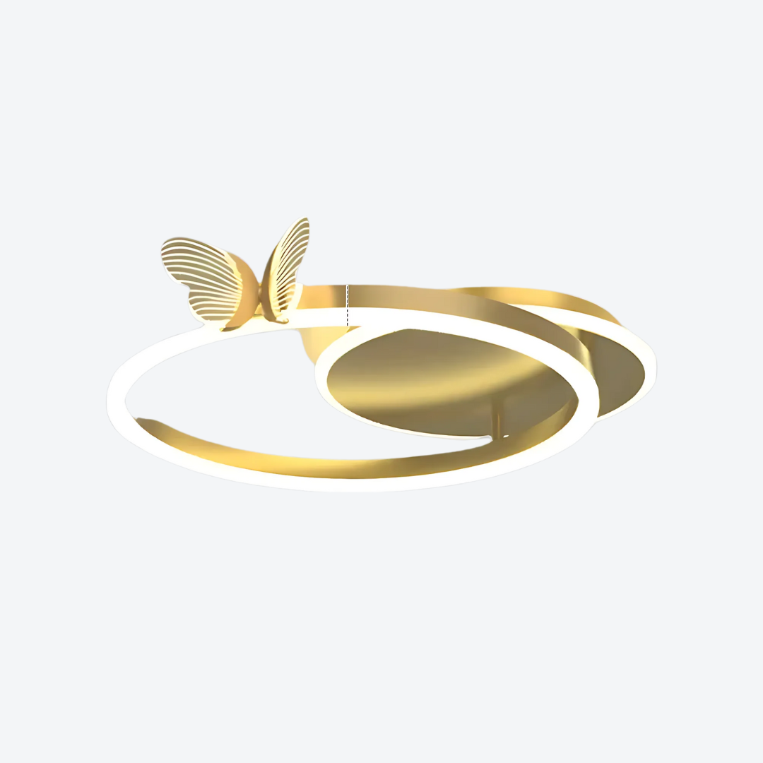 Farfalla - Lampada LED da Soffitto con Design a Farfalla