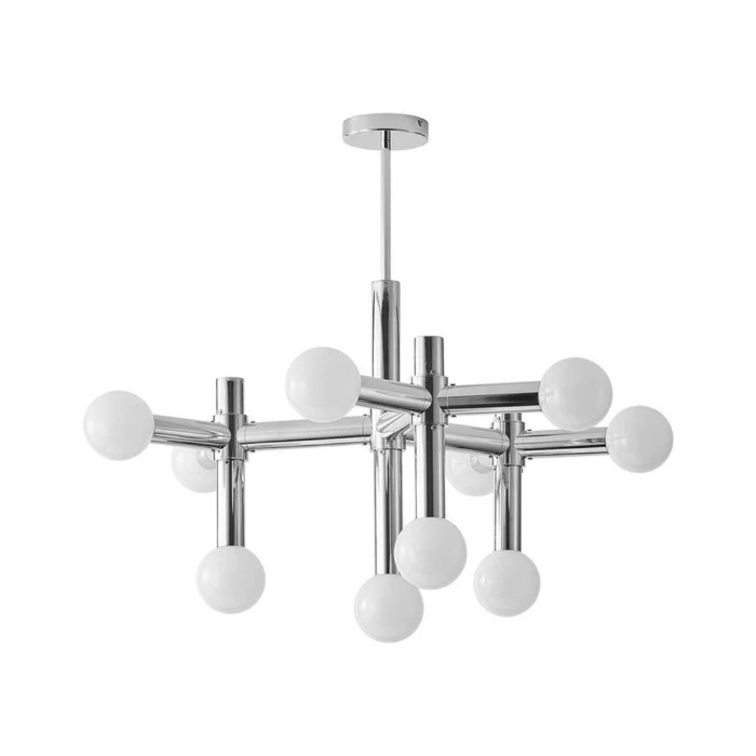 Floga - Lampada Sospesa Scandinava in Vetro | Design Lampada da Tavolo per Pranzo