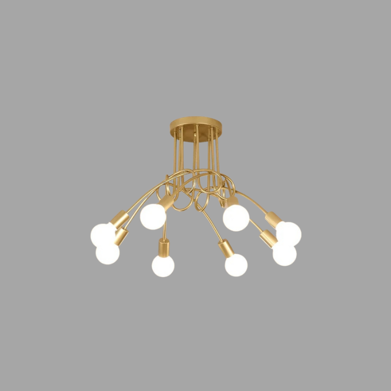 Aventra - Lampada a Soffitto LED Vintage con Design Retrò