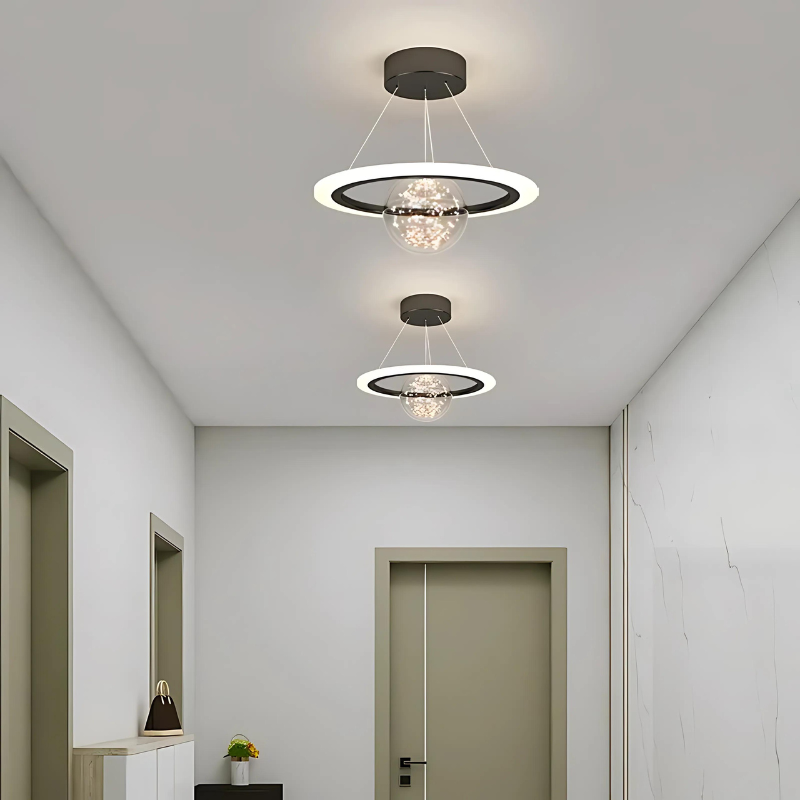 Florisia - Lampada a soffitto LED dimmerabile per interni raffinati