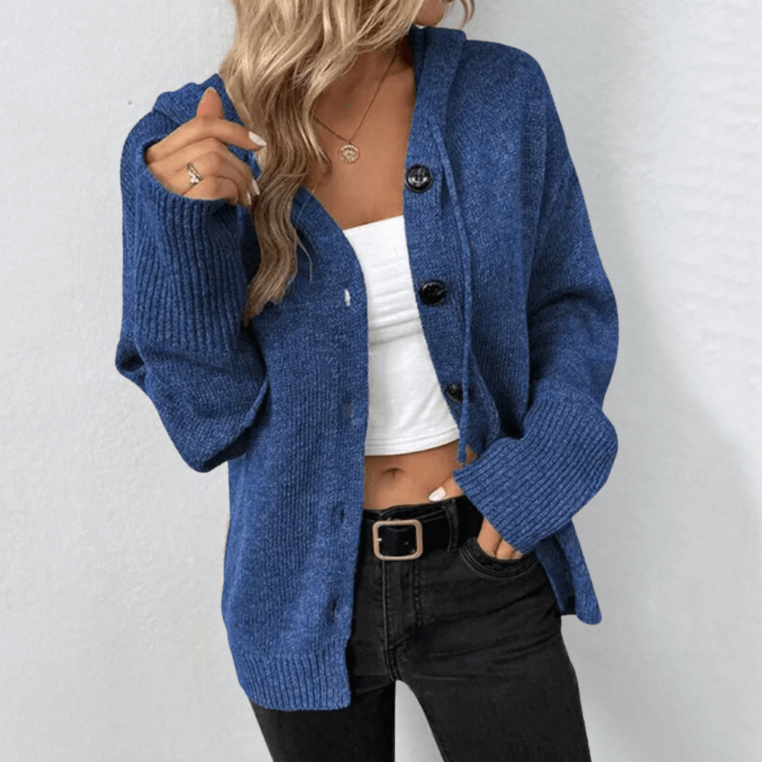 Brittan | Women's Comfortable Button-Up Cardigan
