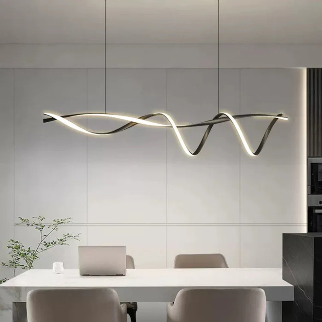 Noxis - Lampada a Sospensione LED Moderna per Tavolo da Pranzo