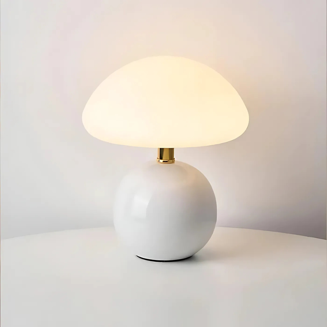 Photis - Elegante Lampada da Tavolo LED a Forma di Fungo
