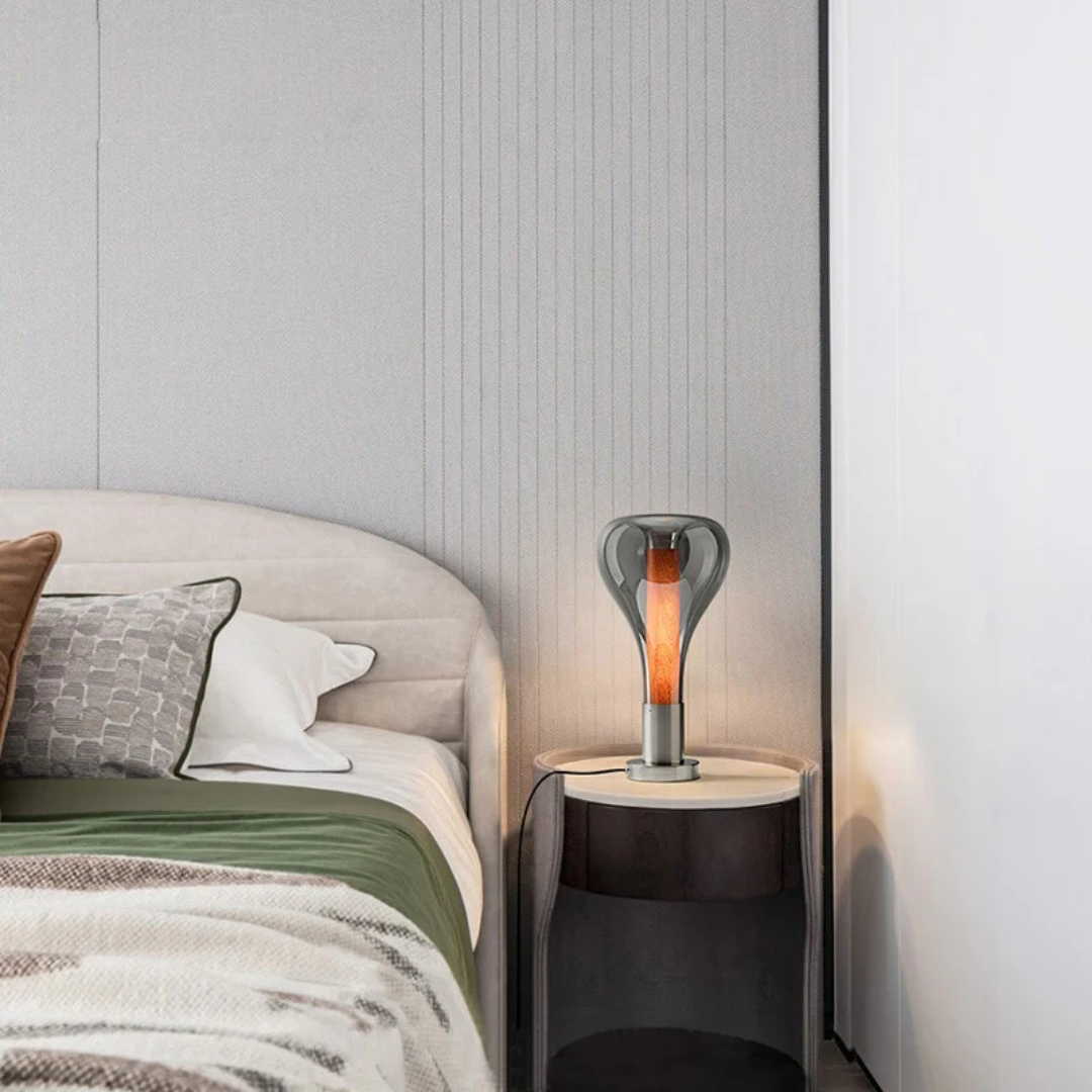 Glozia - Elegante Lampada da Tavolo LED | Design Moderno per Illuminazione Notturna