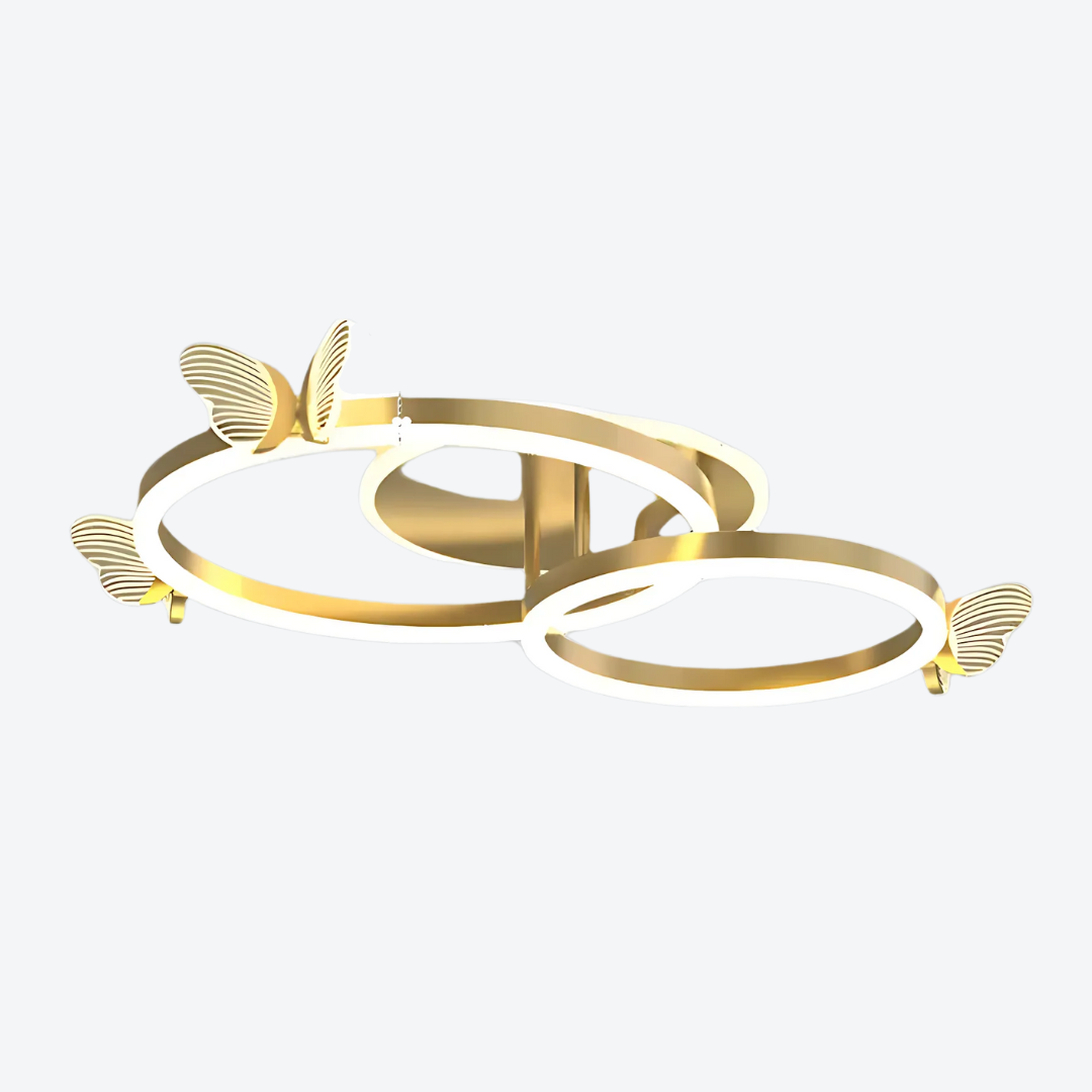Farfalla - Lampada LED da Soffitto con Design a Farfalla