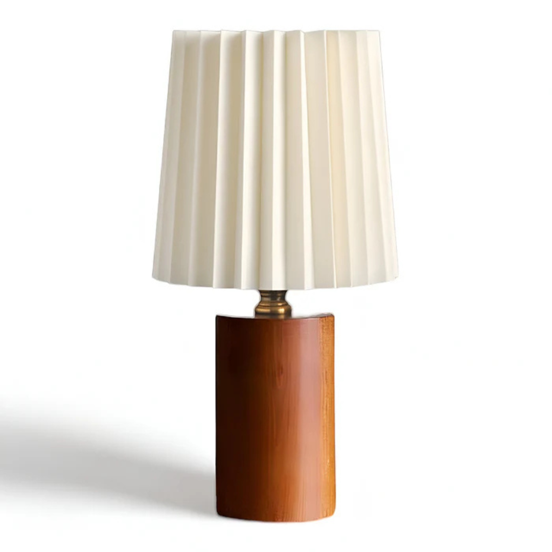 Scandi - Lampada da Tavolo LED in Legno Elegante