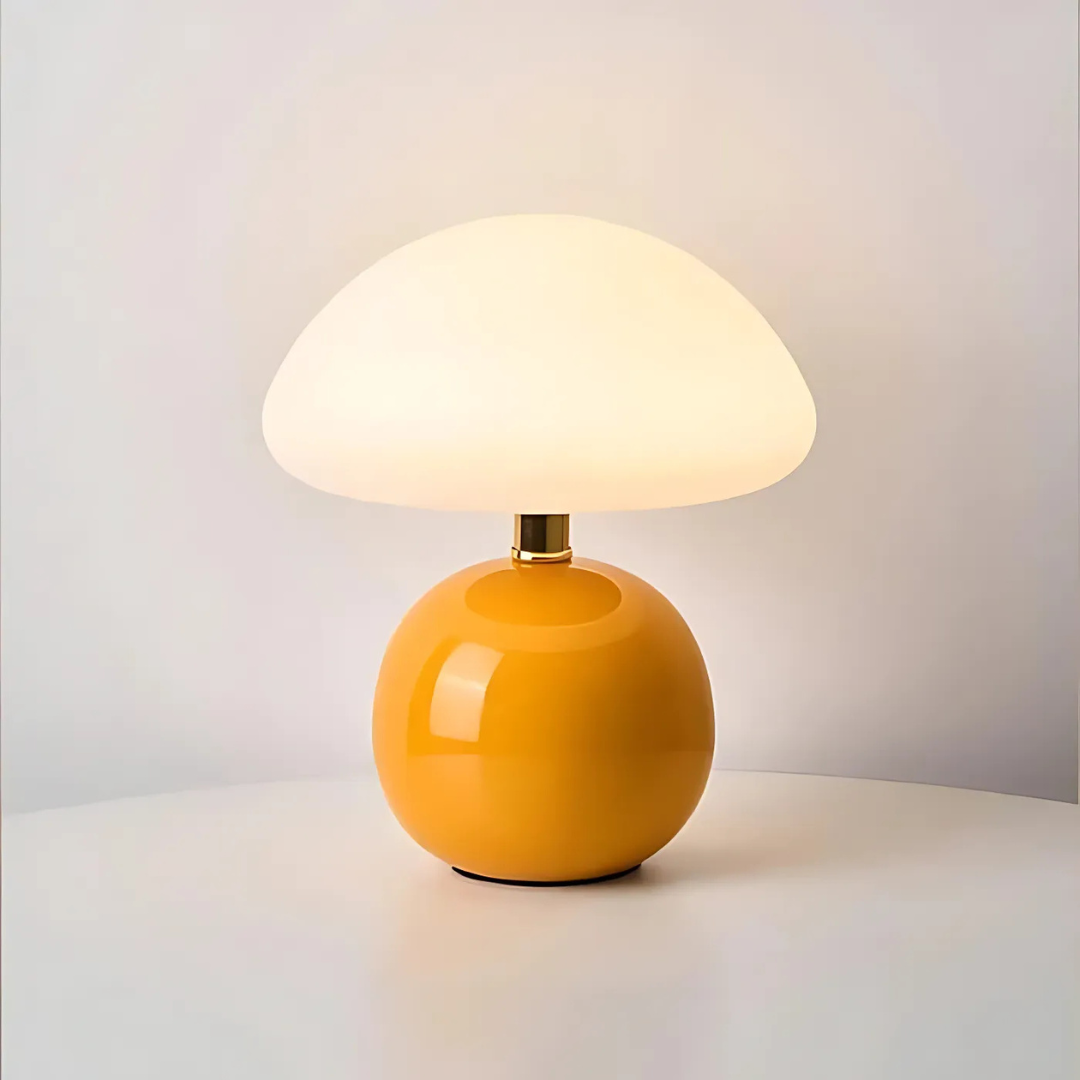 Photis - Elegante Lampada da Tavolo LED a Forma di Fungo
