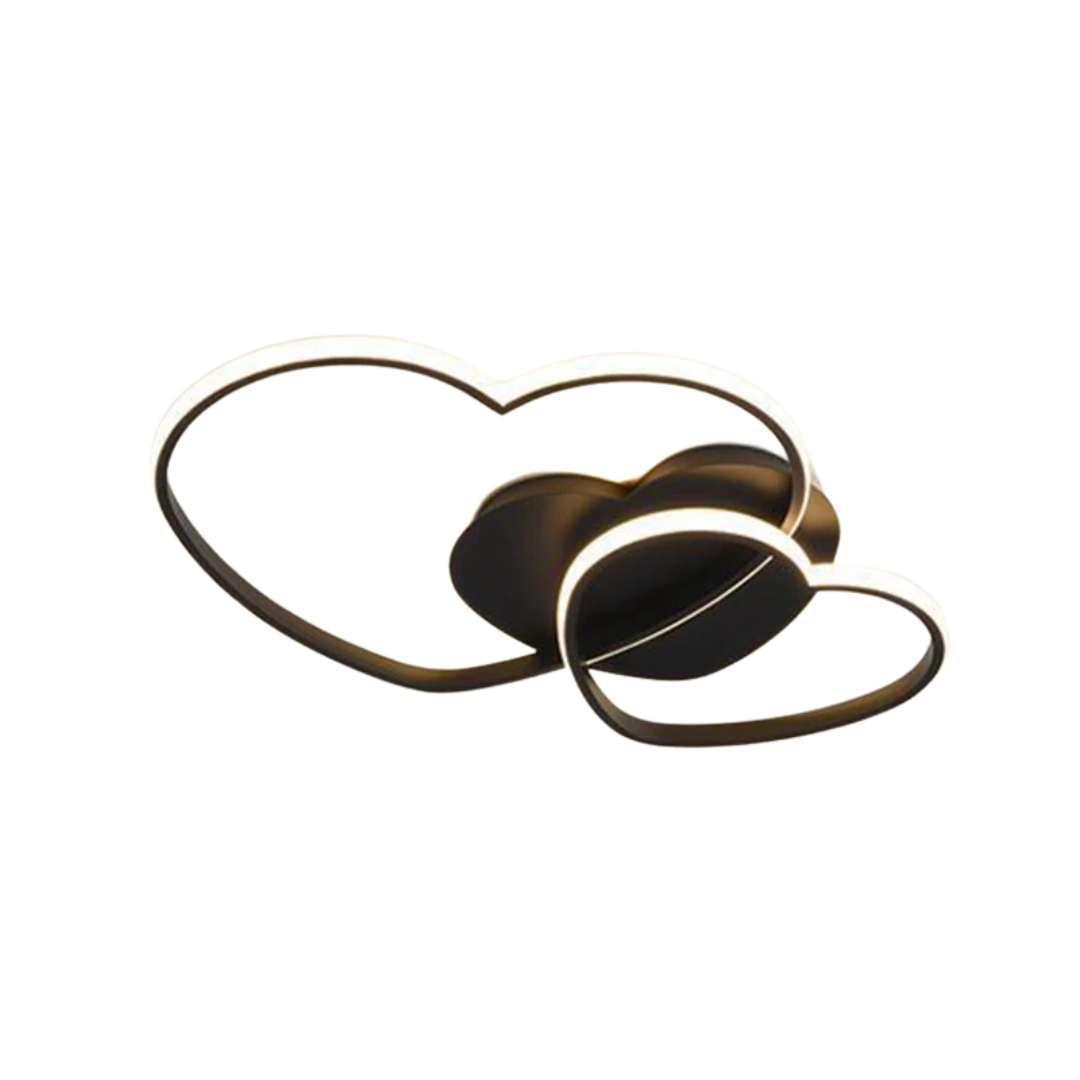 Cuore - Lampada LED da soffitto per stanza dei bambini
