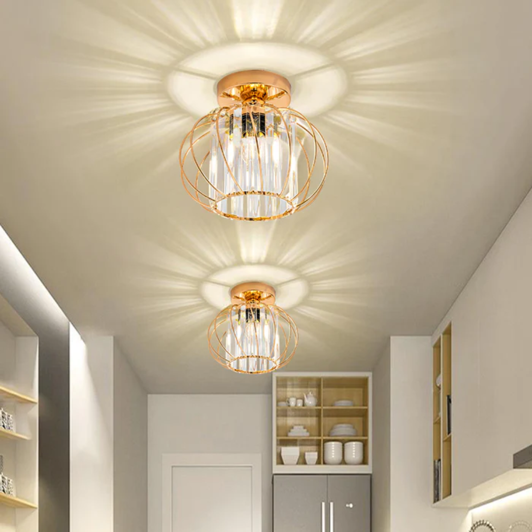 Panacea - Lampada da soffitto moderna in vetro