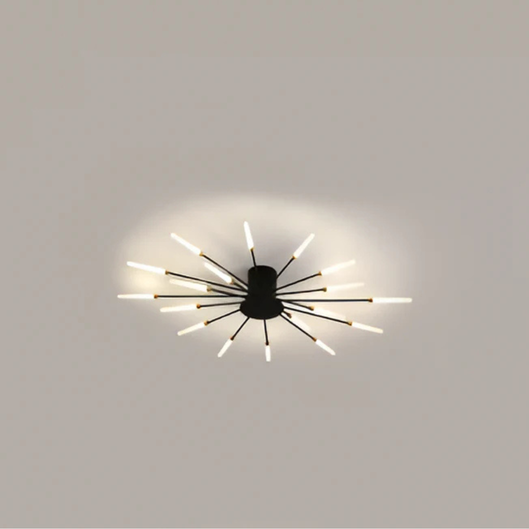 Spiral - Lampada a Soffitto LED di Lusso | Elegante Lampadario per il Soggiorno