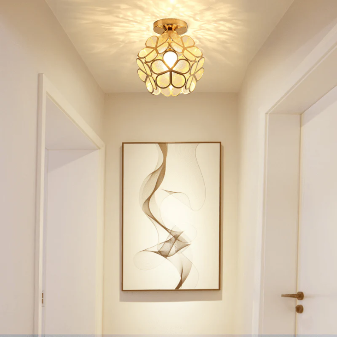 Zyvia - Lampadario di Vetro Elegante