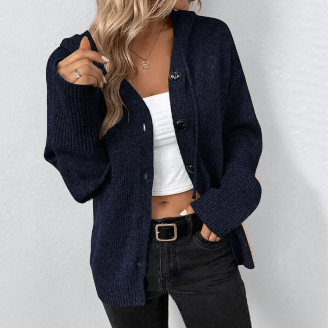Brittan | Women's Comfortable Button-Up Cardigan