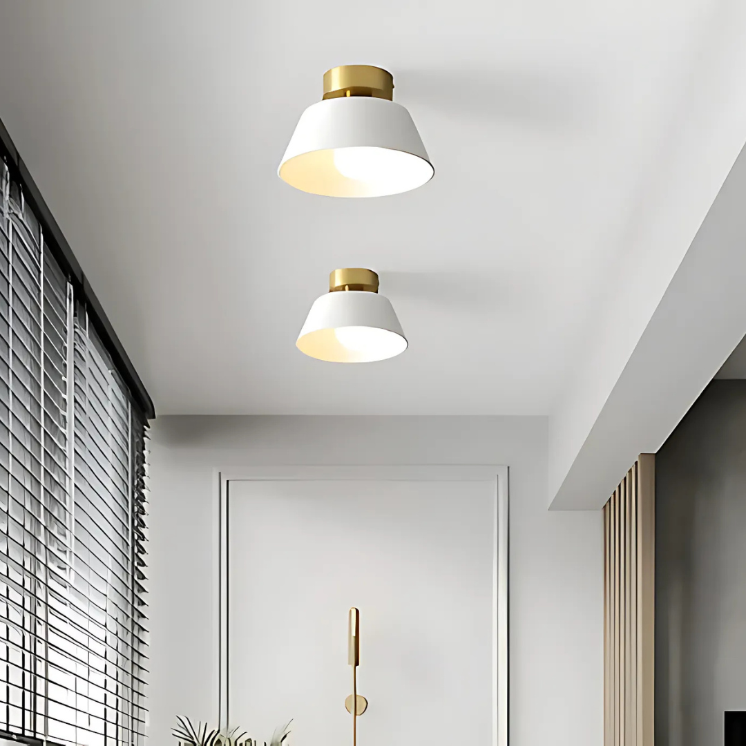 Vinta - Lampada a soffitto LED in stile retro | Plafoniere per il soggiorno