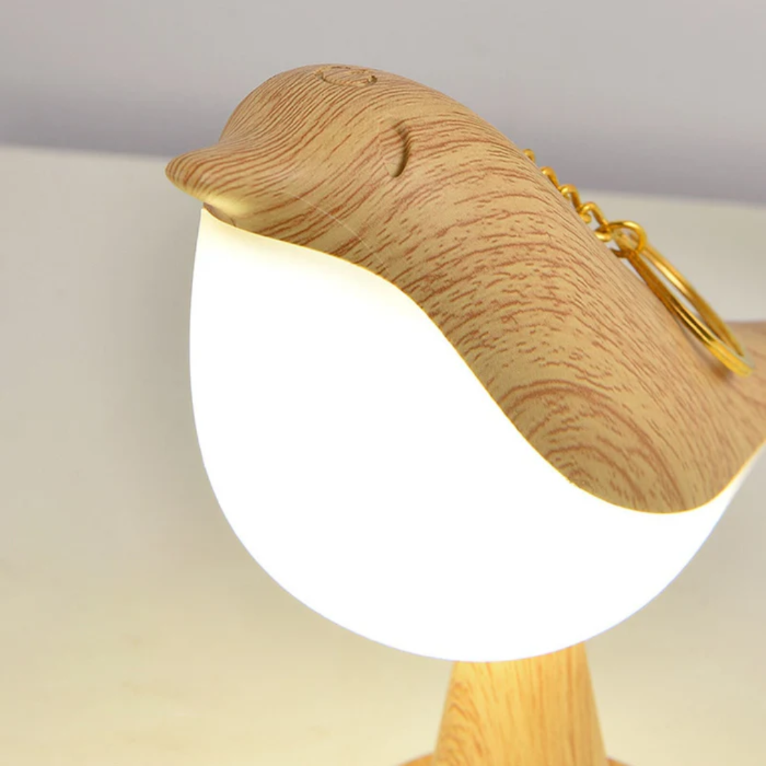 Thix - Lampada da Tavolo Divertente a Forma di Uccello