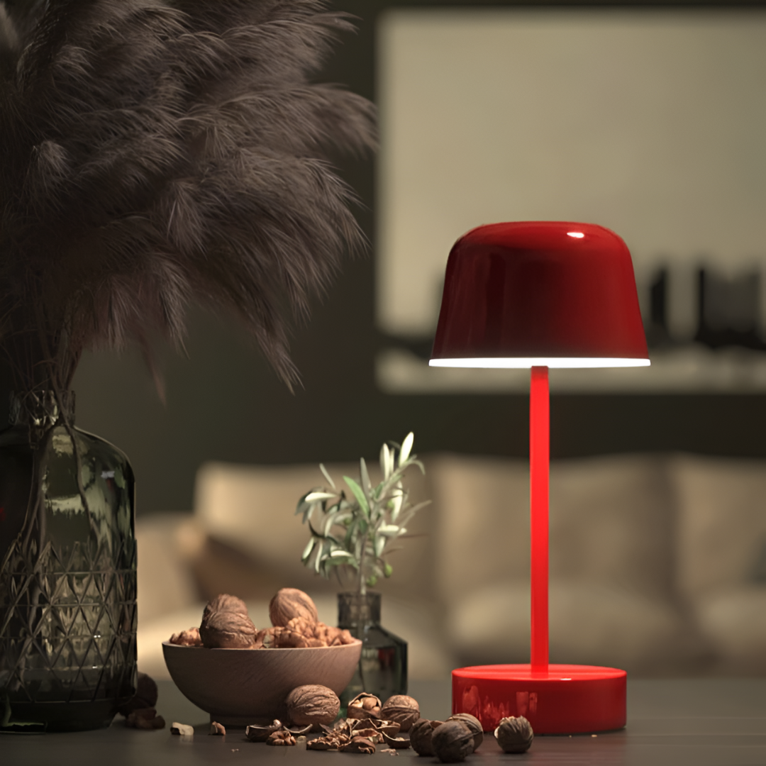 Luvra - Lampada da Tavolo Retro con Illuminazione LED
