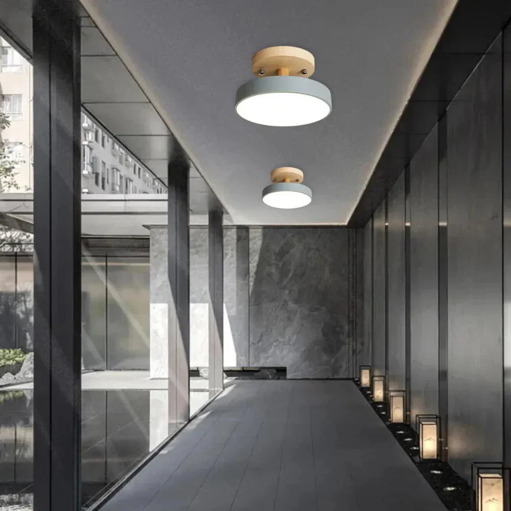 Soreia - Lampada a soffitto LED moderna e compatta