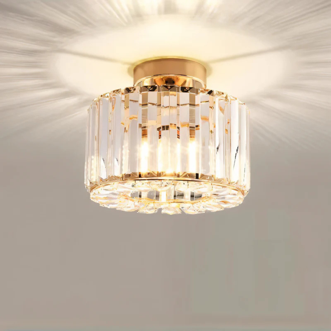 Cryst - Lampada da soffitto di lusso in cristallo | Illuminazione scintillante per interni