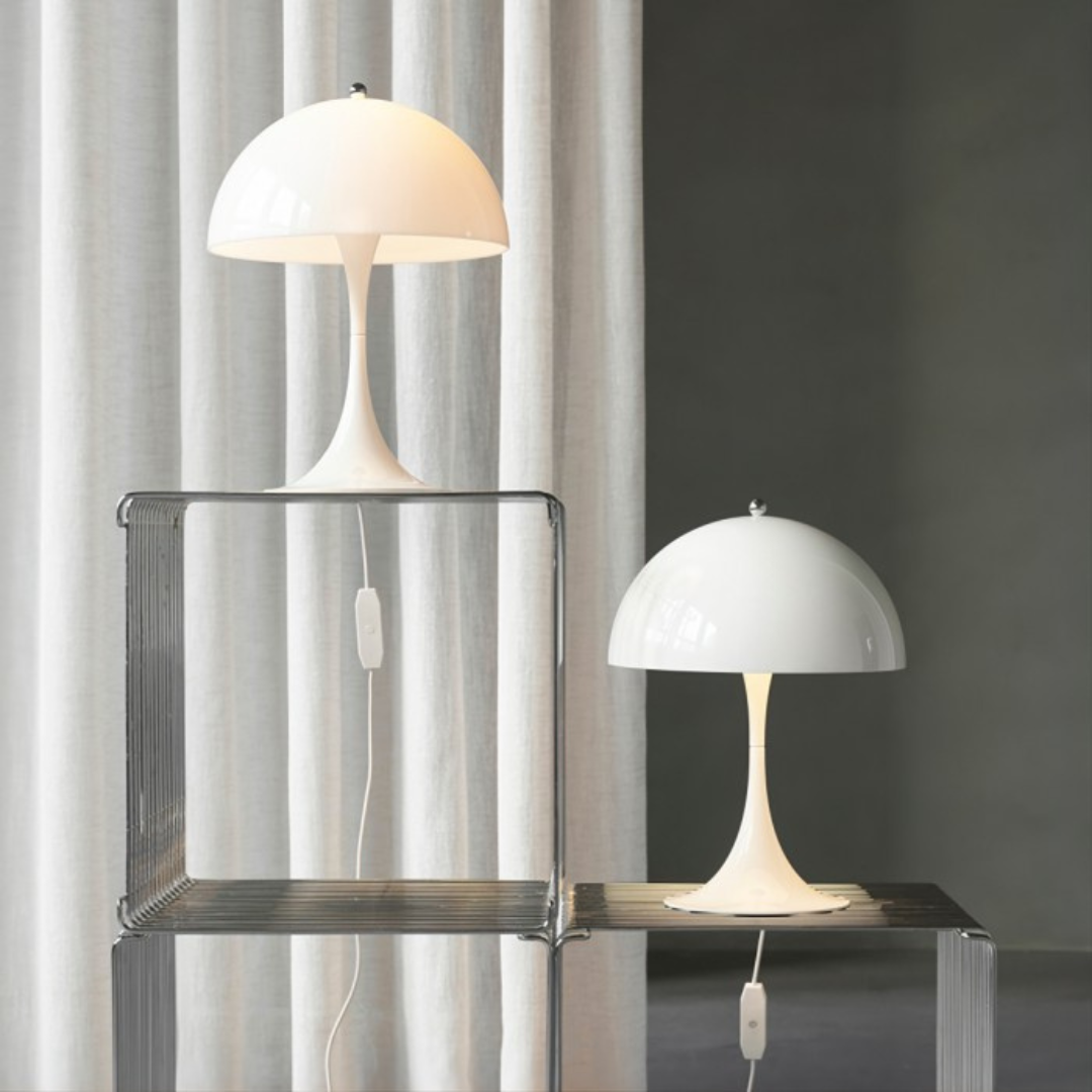 Orion - Lampada da Tavolo LED Ricaricabile Bianca
