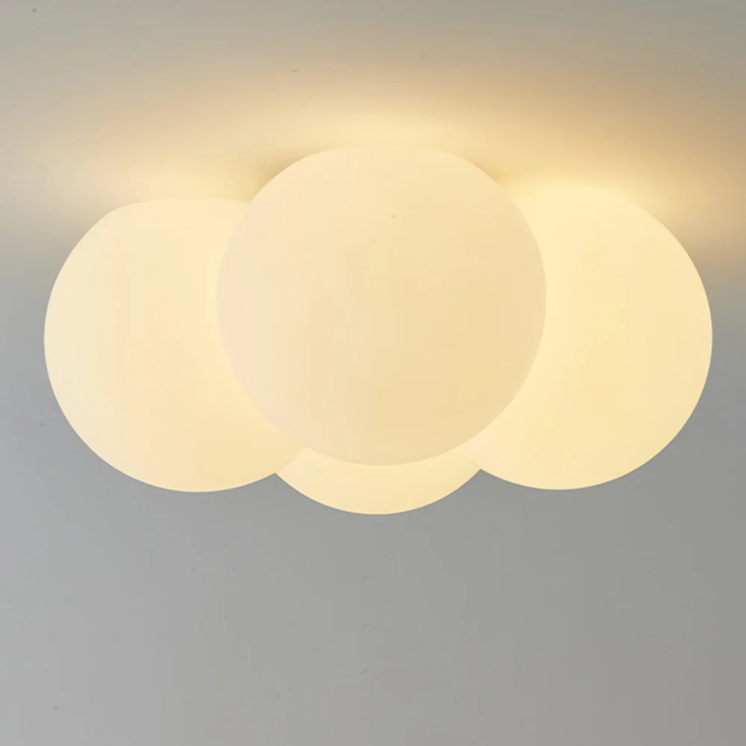 Raxa - Lampada a soffitto LED a forma di nuvola in stile scandinavo
