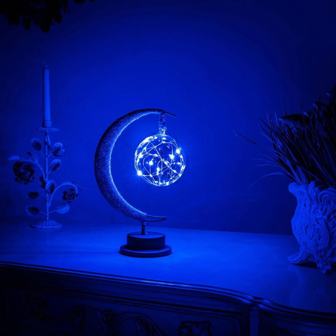 Solvix - Lampada da Tavolo Luna Incantevole