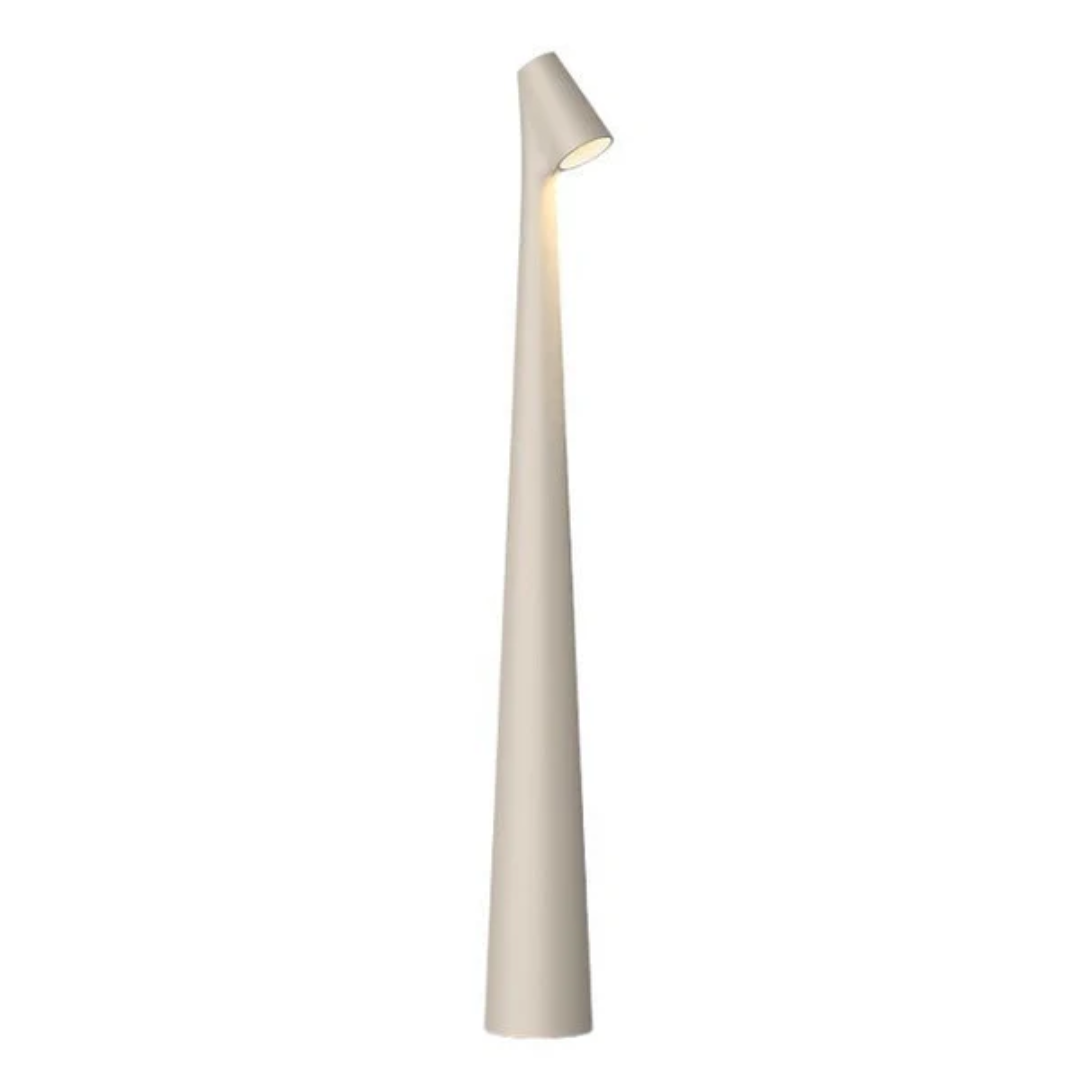 Nordico - Lampada da Tavolo LED Senza Fili in Stile Minimalista Scandinavo