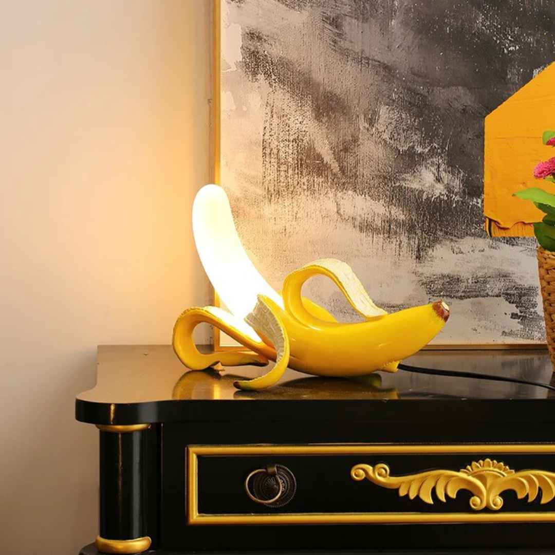 Banana - Lampada da Tavolo LED in Oro
