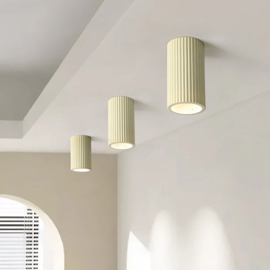 Pynae - Lampada da soffitto minimalista in resina