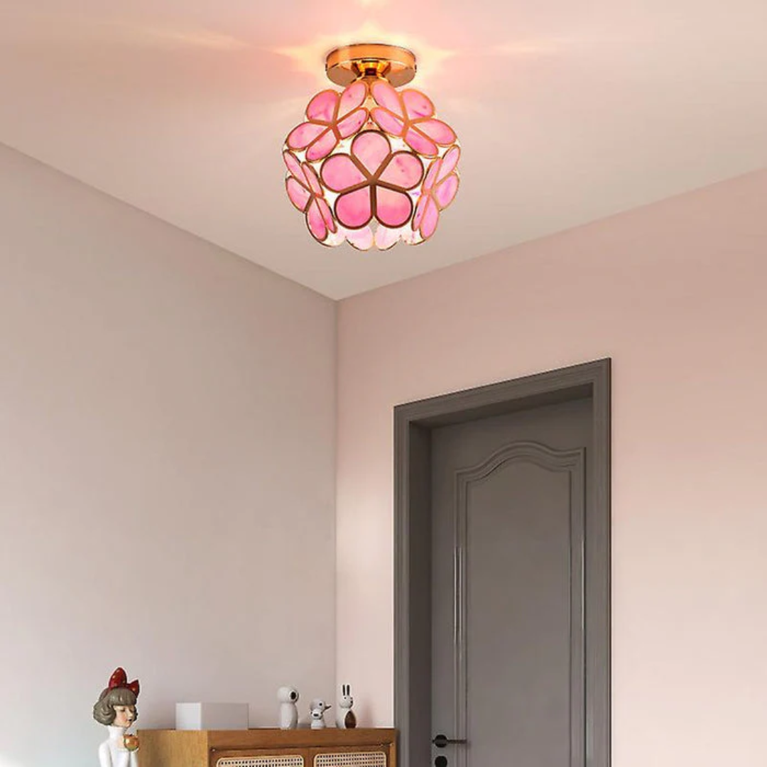 Zyvia - Lampadario di Vetro Elegante