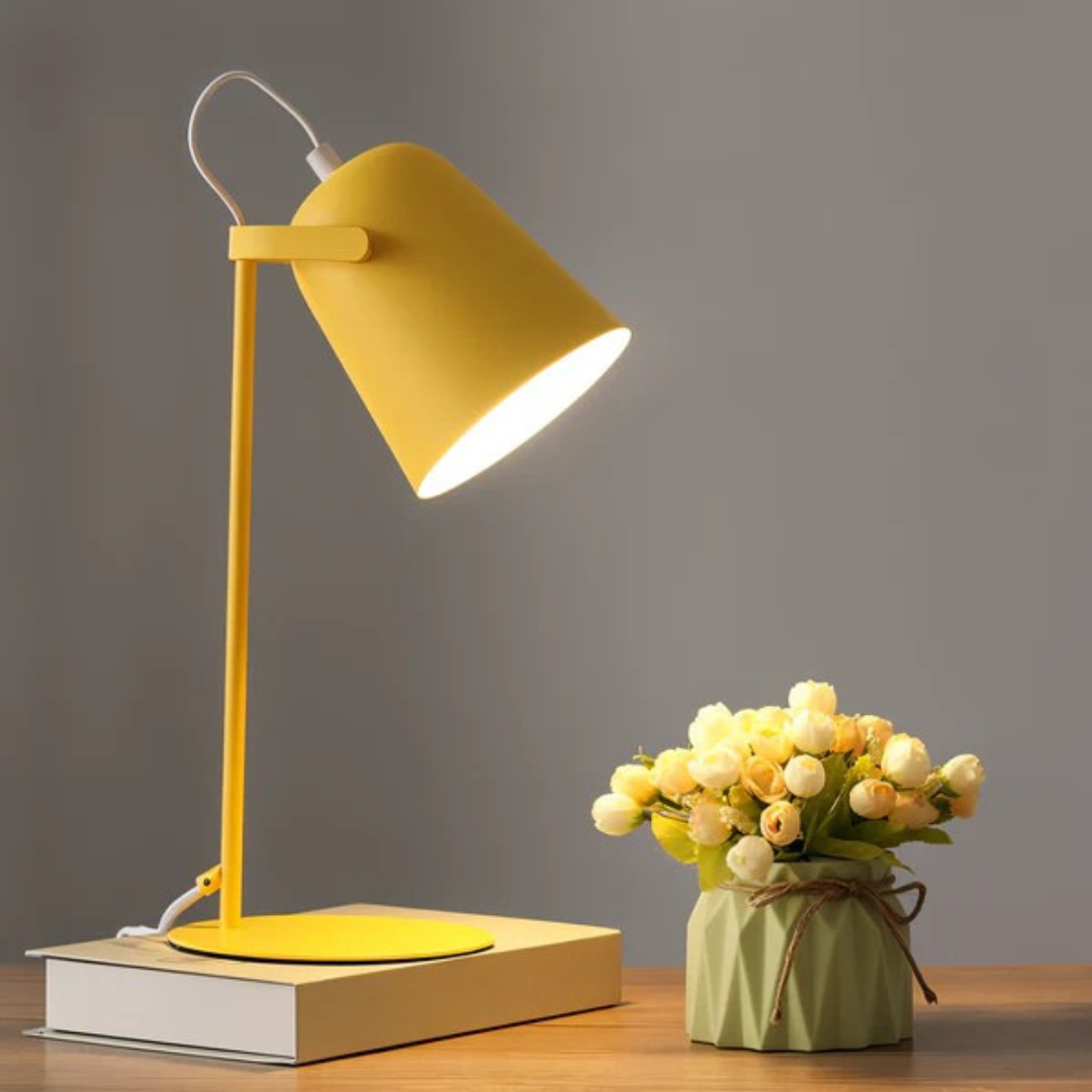 Erion - Lampada da Tavolo LED Moderna | Lampada da Scrivania Elegante per la Casa